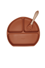 Load image into Gallery viewer, Silicone Divider Plate Set | Spiced Pumpkin