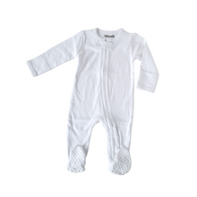 Load image into Gallery viewer, Organic Cotton Sleepsuit | White