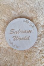 Load image into Gallery viewer, Announcement Plaque | Salaam World