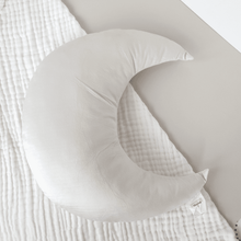 Load image into Gallery viewer, Velvet Crescent Moon Cushion | Fine Cream