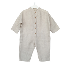 Load image into Gallery viewer, Linen Jumpsuit | Beige