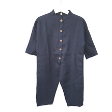 Load image into Gallery viewer, Linen Jumpsuit | Navy