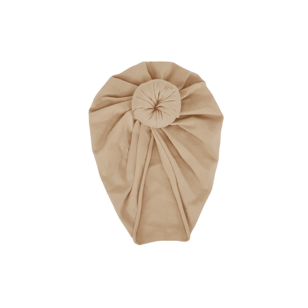 Solid Knot Turbans | Natural