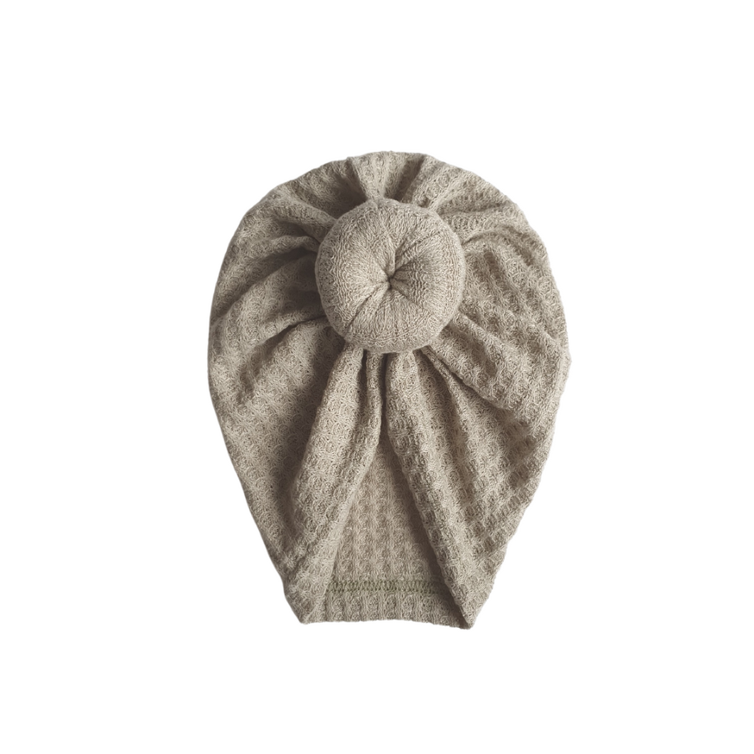 Waffle Knot Turban | Sage