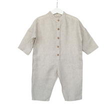 Load image into Gallery viewer, Linen Jumpsuit | Beige
