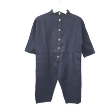 Load image into Gallery viewer, Linen Jumpsuit | Navy
