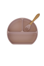 Load image into Gallery viewer, Silicone Divider Plate Set | Dusty Lilac
