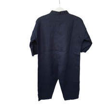 Load image into Gallery viewer, Linen Jumpsuit | Navy
